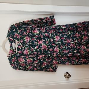 VINTAGE STYLE SETTER FASHIONS FLOWER DRESS